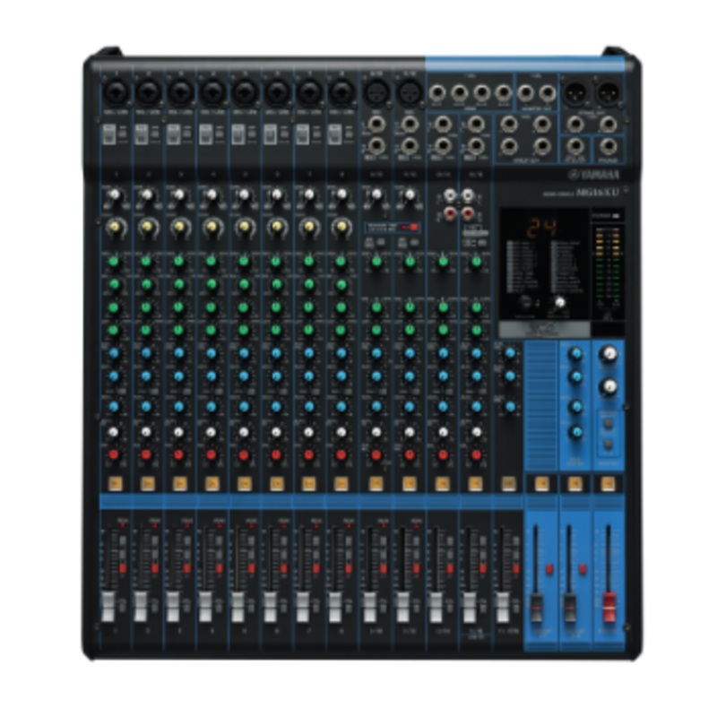 yamaha-mg16xu-16-channel-mixer Yamaha MG16XU 16-Channel Mixer