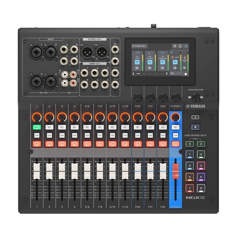 yamaha-mgx12-18-channel-digital-mixing-console Yamaha MGX12 18-Channel Digital Mixing Console