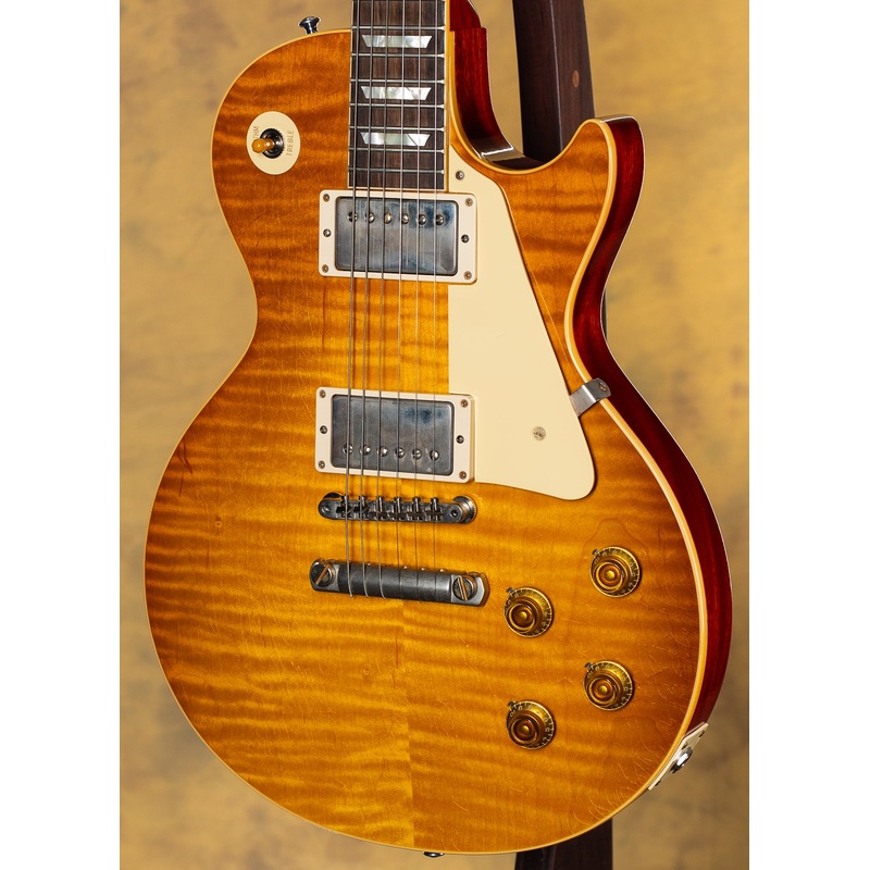 2018-gibson-custom-shop-1959-les-paul-honey-lemon-fade-underwood-aged 2018 Gibson Custom Shop 1959 Les Paul Honey Lemon Fade Underwood Aged