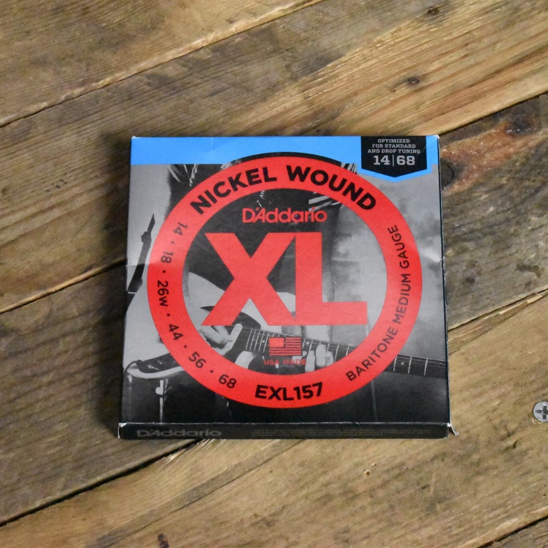 d-addario-exl157-nickel-wound-baritone-electric-guitar-strings-14-68 D'Addario EXL157 Nickel Wound Baritone Electric Guitar Strings 14-68