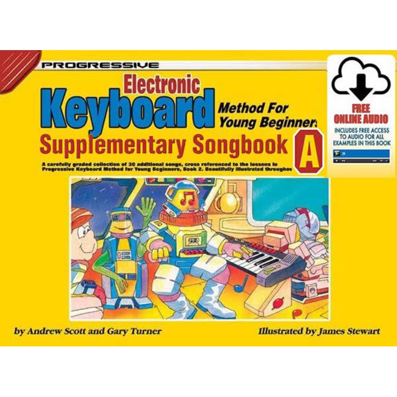 progressive-keyboard-method-for-young-beginners-supplementary-songbook-a-book-cd Progressive Keyboard Method for Young Beginners Supplementary Songbook A Book/CD
