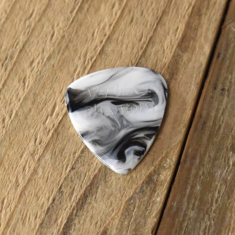 v-picks-phantom-2-75mm-black-white-grey-swirl-guitar-pick-single V-Picks Phantom 2.75mm Black/White/Grey Swirl Guitar Pick - Single
