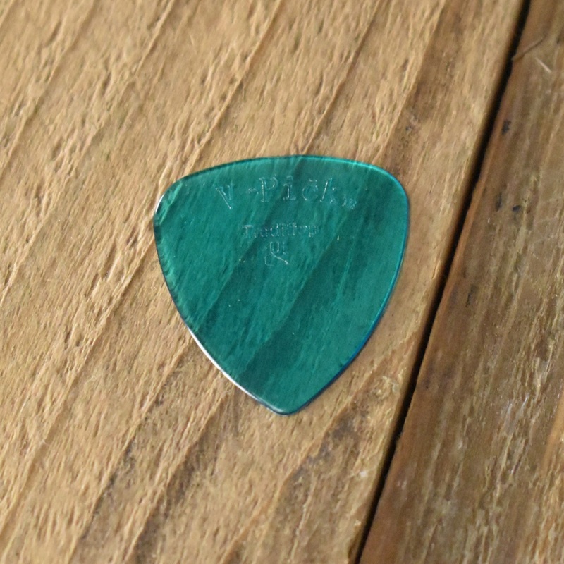 v-picks-tradition-ultra-lite-80mm-teal-guitar-pick-single V-Picks Tradition Ultra Lite .80mm Teal Guitar Pick - Single