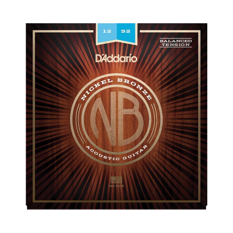 d-addario-nb1252bt-nickel-bronze-acoustic-guitar-strings-balanced-tension-light D'Addario NB1252BT Nickel Bronze Acoustic Guitar Strings, Balanced Tension Light