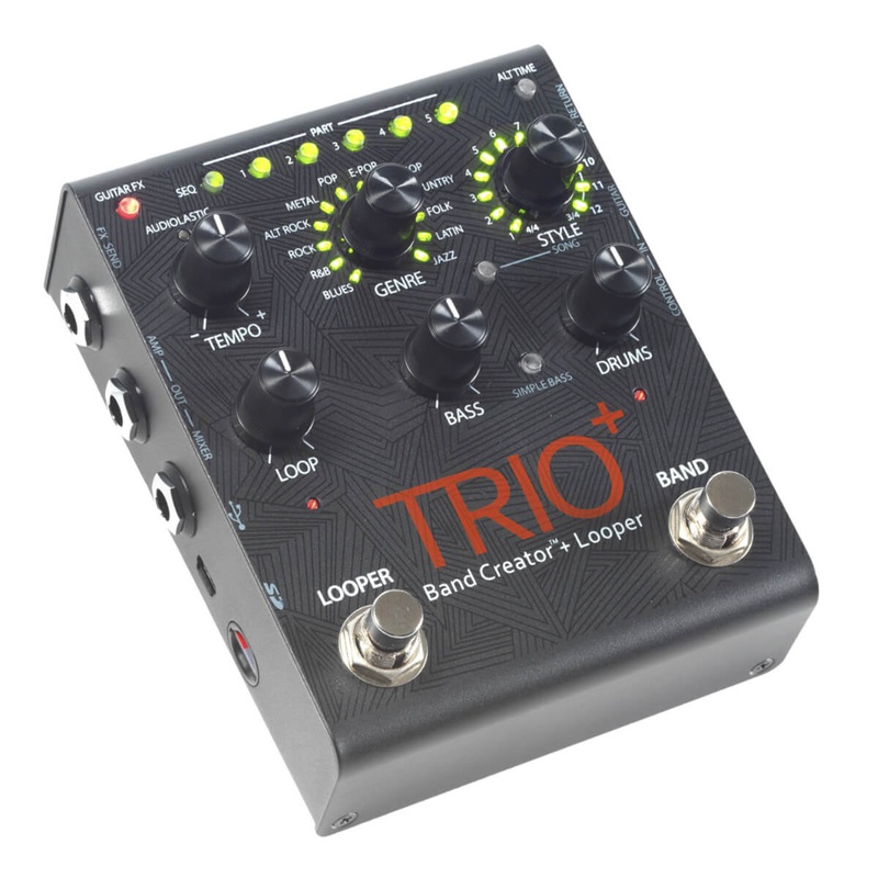 digitech-trioplus-trio-band-creator-and-looper-pedal Digitech TRIOPLUS Trio+ Band Creator and Looper Pedal