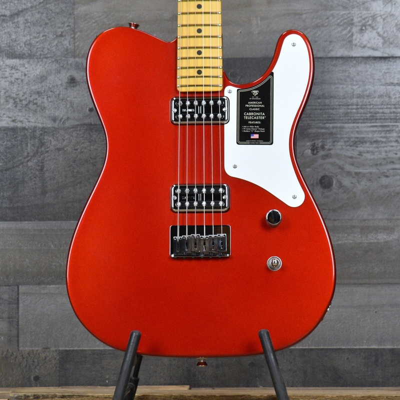 fender-75th-anniversary-american-professional-classic-cabronita-telecaster-candy-apple-red-with-hardshell-case Fender 75th Anniversary American Professional Classic Cabronita Telecaster - Candy Apple Red with Hardshell Case