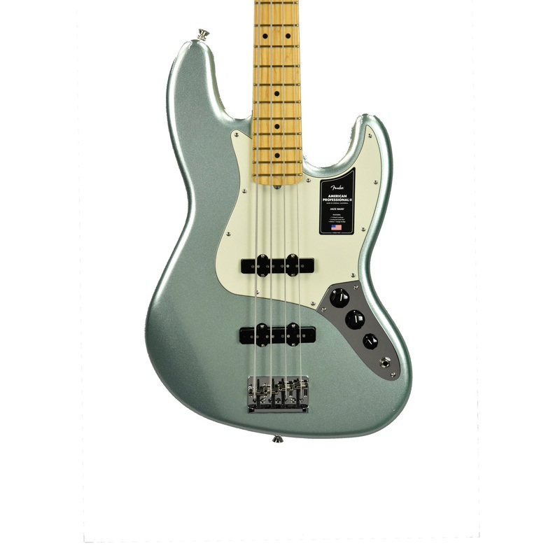 fender-american-professional-ii-jazz-bass-in-mystic-surf-green-us23044311 Fender American Professional II Jazz Bass in Mystic Surf Green US23044311