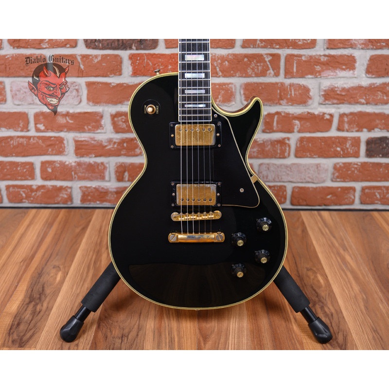 gibson-les-paul-custom-ebony-1970-w-ohsc-refin-refret Gibson Les Paul Custom Ebony 1970 w/OHSC (Refin/Refret)