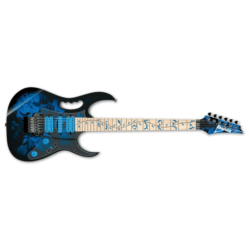 ibanez-steve-vai-signature-jem-premium-electric-guitar-in-blue-floral Ibanez Steve Vai Signature JEM Premium Electric Guitar in Blue Floral