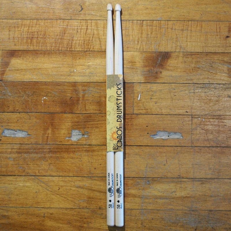 los-cabos-lcd5bm-5b-maple-wood-tip-drum-sticks Los Cabos LCD5BM 5B Maple Wood Tip Drum Sticks