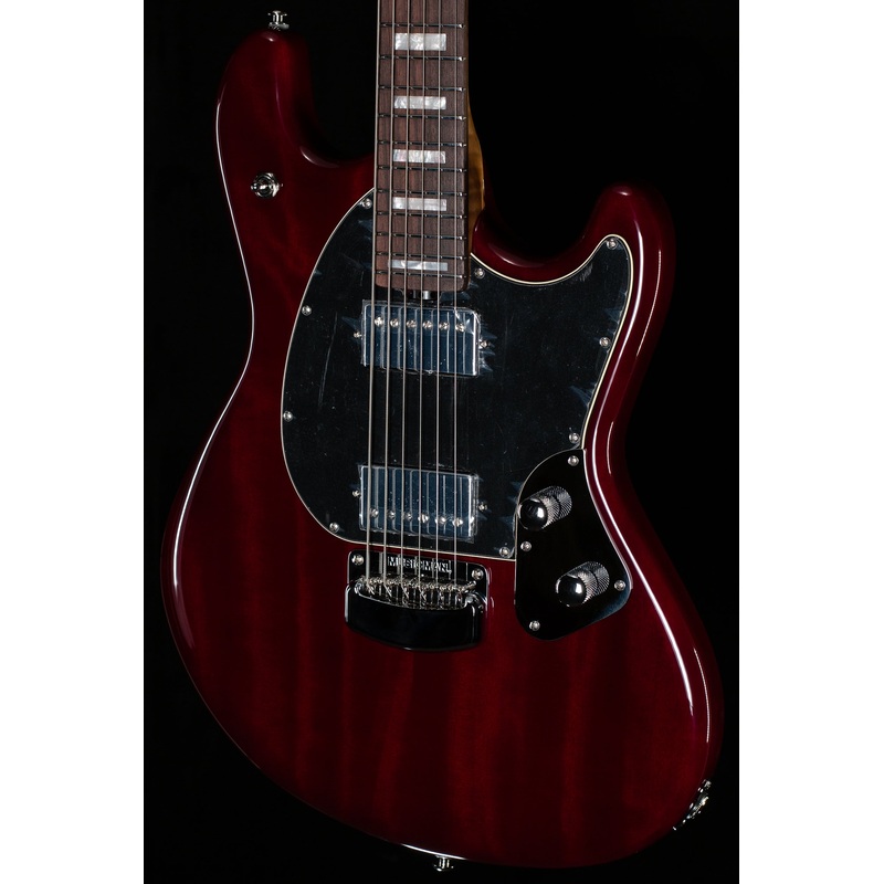 ernie-ball-music-man-bfr-stingray-baritone-hh-oxblood-836 Ernie Ball Music Man BFR StingRay Baritone HH Oxblood (836)