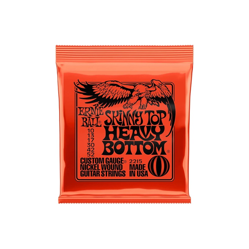 ernie-ball-skinny-top-heavy-bottom-slinky-nickel-wound-electric-guitar-strings-10-52-gauge Ernie Ball Skinny Top Heavy Bottom Slinky Nickel Wound Electric Guitar Strings - 10-52 Gauge