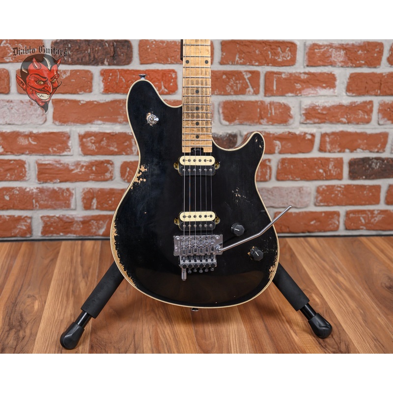evh-custom-shop-usa-special-edition-wolfgang-black-nitro-tour-relic-2026-w-ohsc-available-now EVH Custom Shop USA, Special Edition Wolfgang Black Nitro-Tour Relic 2026 w/OHSC (Available Now!)