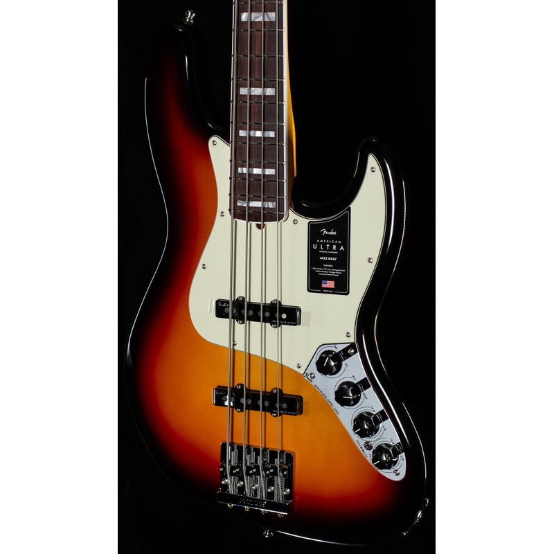 fender-american-ultra-jazz-bass-rosewood-fingerboard-ultraburst-528 Fender American Ultra Jazz Bass, Rosewood Fingerboard, Ultraburst (528)