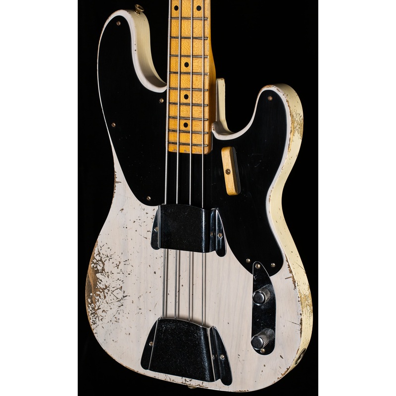 fender-custom-shop-masterbuilt-jason-smith-1951-precision-bass-heavy-relic-white-blonde-885 Fender Custom Shop Masterbuilt Jason Smith 1951 Precision Bass Heavy Relic White Blonde (885)