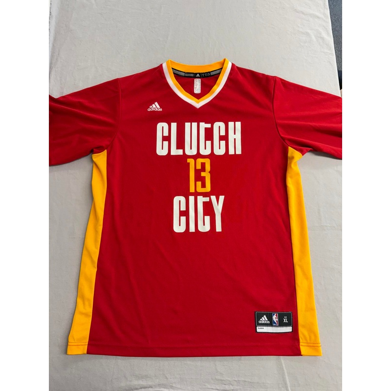 houston-rockets-clutch-city-jersey-harden-13-practice-xl-red Houston Rockets Clutch City Jersey Harden 13 Practice XL Red