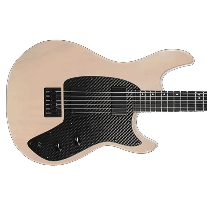 kls-artemis-baritone-custom-electric-guitar-with-klos-blackouts-pickup-feather Kls Artemis Baritone Custom Electric Guitar with Klos Blackouts Pickup - Feather