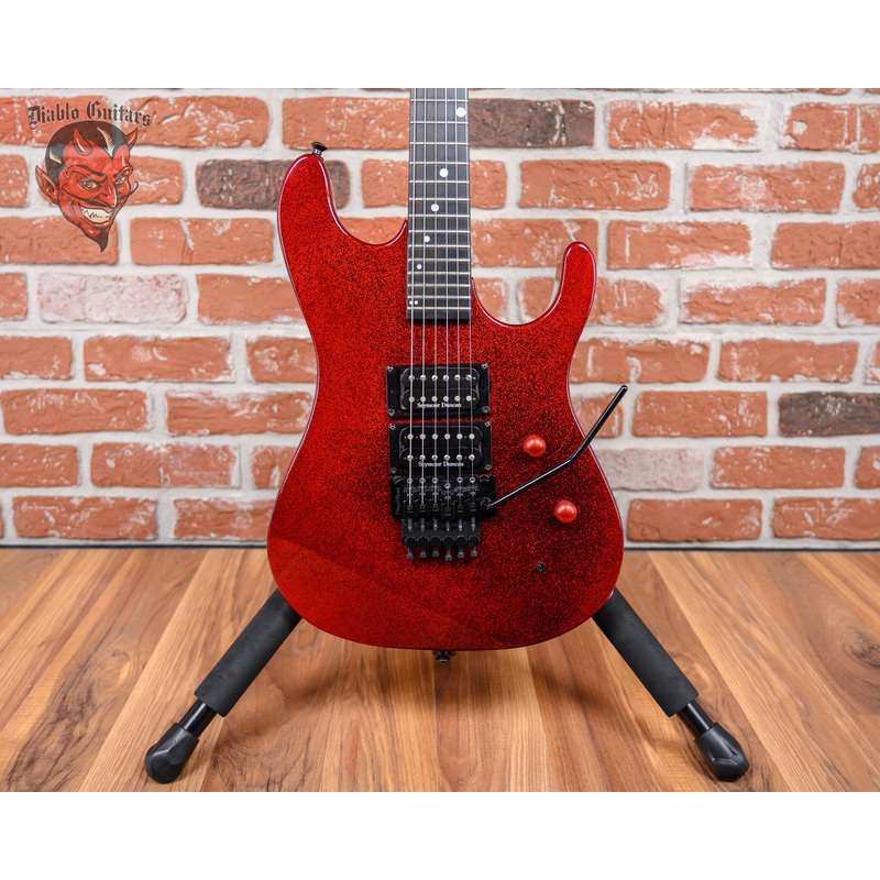 kramer-nightswan-red-sparkle-1989-w-ohsc Kramer Nightswan Red Sparkle 1989 w/OHSC