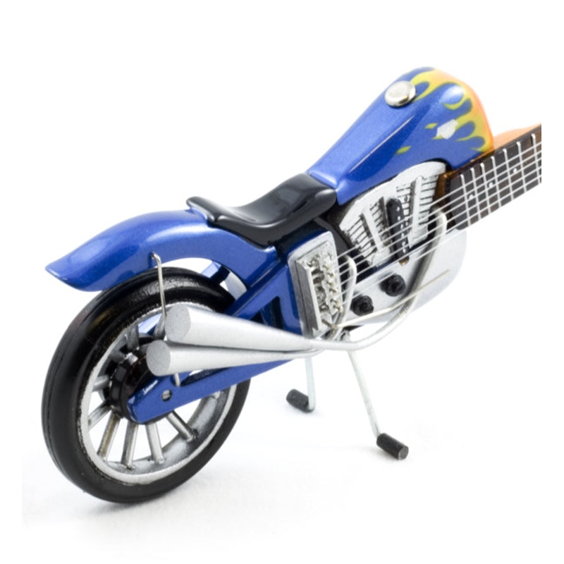 peter-mcgilton-custom-harley-chopper-mini-guitar-replica-collectible Peter McGilton Custom Harley Chopper Mini Guitar Replica Collectible