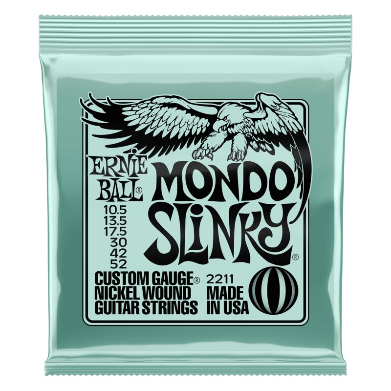 ernie-ball-mondo-slinky-nickel-wound-electric-guitar-strings-10-5-52-gauge Ernie Ball Mondo Slinky Nickel Wound Electric Guitar Strings - 10.5-52 Gauge
