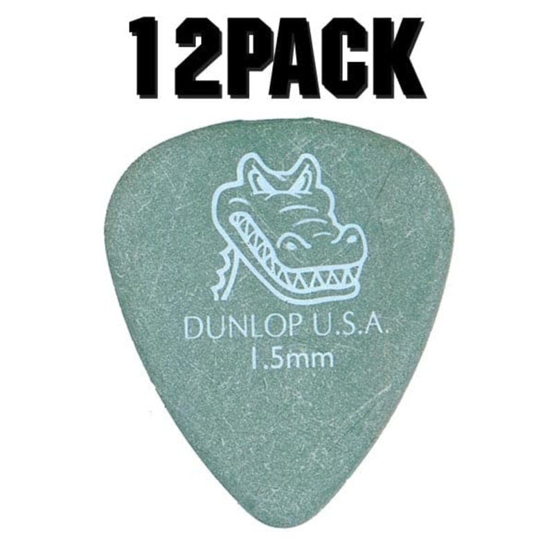 jim-dunlop-gator-grip-plectrum-players-pack-12-pack-1-5mm Jim Dunlop Gator Grip Plectrum Players Pack - 12 Pack - 1.5mm