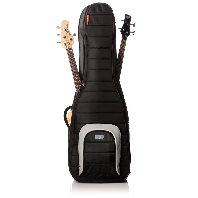 mono-classic-dual-bass-guitar-case-black-m80-2b-blk Mono Classic Dual Bass Guitar Case, Black M80-2B-BLK