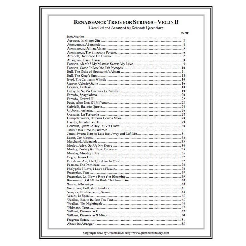 renaissance-trios-for-strings-violin-b Renaissance Trios for Strings - Violin B