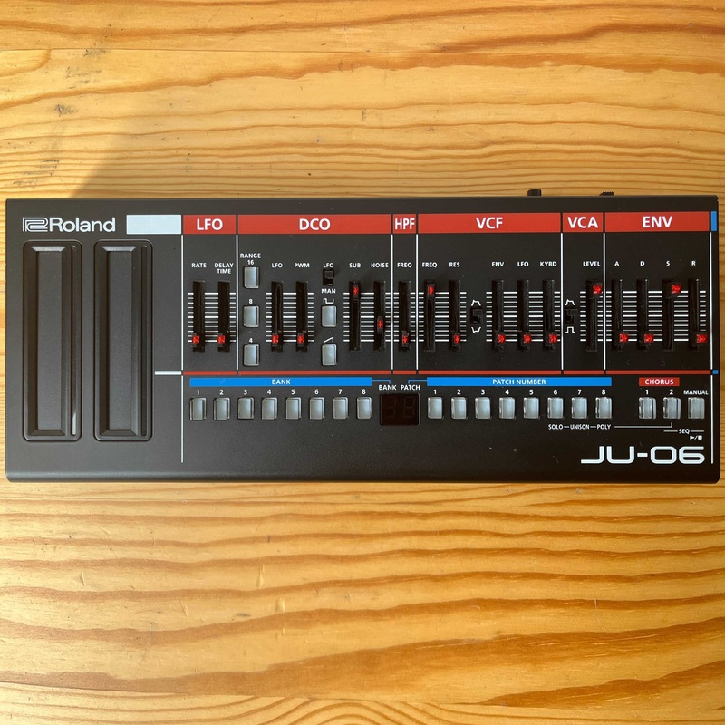 roland-ju-06-boutique-series-digital-synthesizer-sound-module-2015-present-black Roland JU-06 Boutique Series Digital Synthesizer Sound Module 2015 - Present - Black