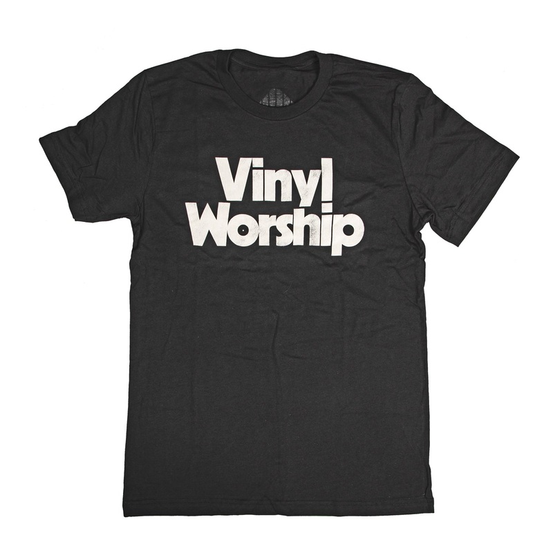vinyl-worship-t-shirt-vintage-black Vinyl Worship T-shirt (Vintage Black)