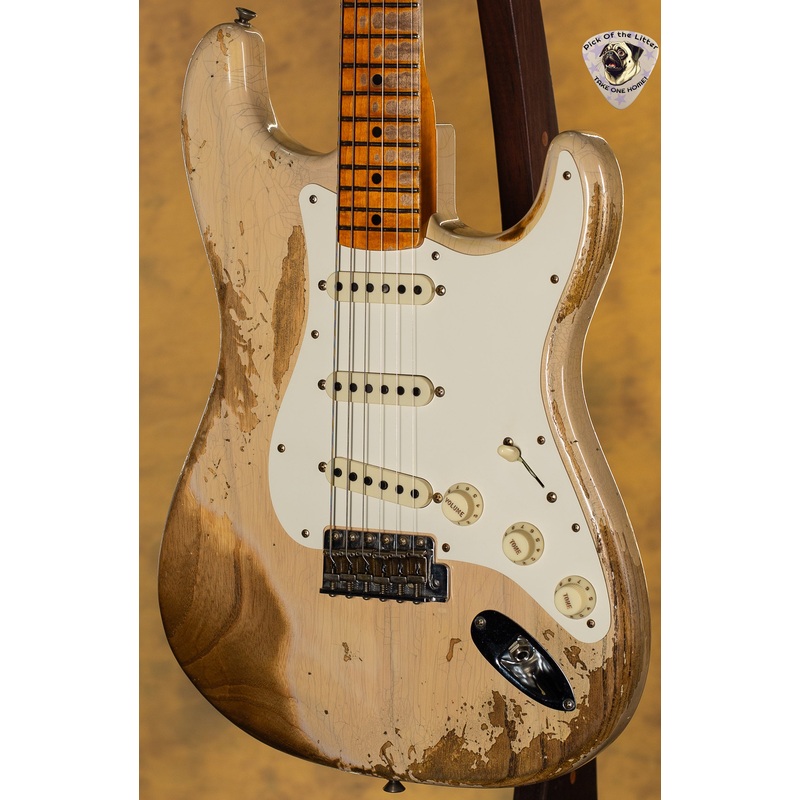2023-fender-custom-shop-ltd-red-hot-stratocaster-super-heavy-relic-white-blonde 2023 Fender Custom Shop LTD Red Hot Stratocaster Super Heavy Relic White Blonde