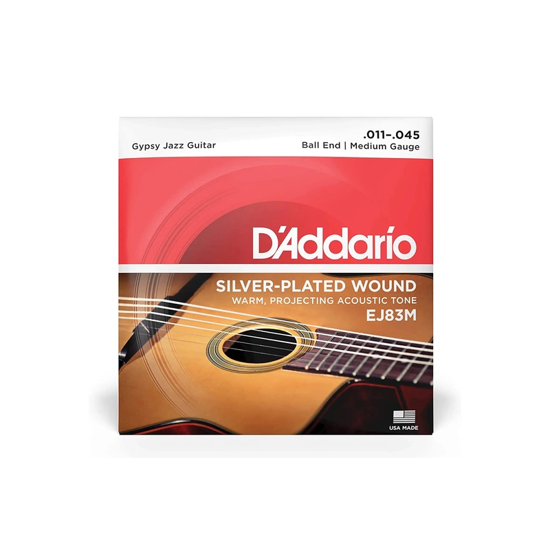 d-addario-ej83m-gypsy-jazz-acoustic-guitar-strings-ball-end-medium-011-045 D'Addario EJ83M Gypsy Jazz Acoustic Guitar Strings - Ball End Medium .011-.045
