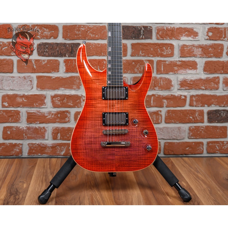 esp-custom-shop-horizon-nt-fm-flame-maple-top-purple-red-gradation-tear-drop-2024-w-ohsc ESP Custom Shop Horizon NT FM Flame Maple Top Purple/Red Gradation Tear Drop 2024 w/OHSC