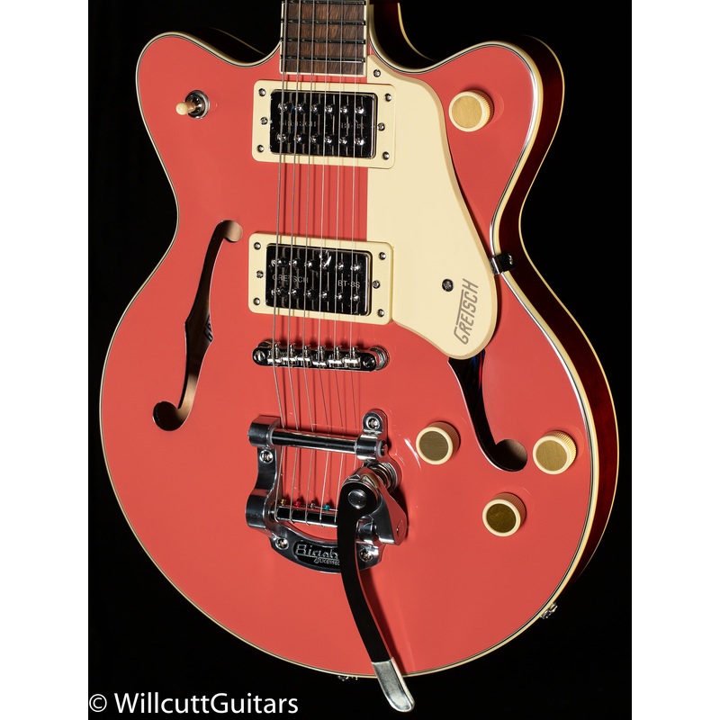 gretsch-streamliner-jr-double-cut-with-bigsby-coral-176 Gretsch Streamliner Jr. Double-Cut with Bigsby Coral (176)