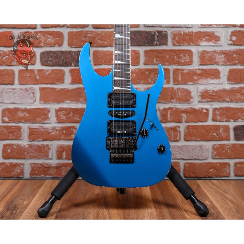 ibanez-rg770-laser-blue-1991-w-gigbag Ibanez RG770 Laser Blue 1991 w/Gigbag
