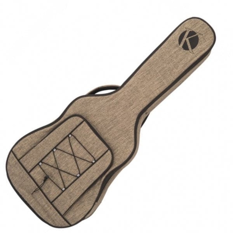 kinsman-ultima-dreadnought-acoustic-guitar-bag-brown Kinsman Ultima Dreadnought Acoustic Guitar Bag - Brown