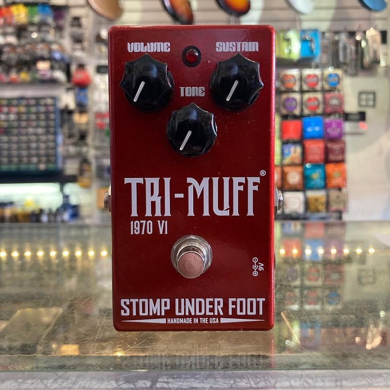 stomp-under-foot-1970-tri-muff-v1-fuzz-pedal Stomp Under Foot 1970 Tri-Muff V1 Fuzz Pedal