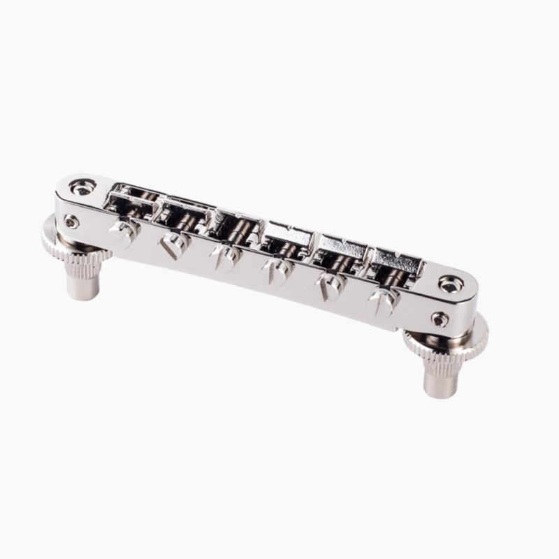 tonepros-nashville-style-tunematic-bridge-with-pre-notched-nickel Tonepros Nashville Style Tunematic Bridge with Pre-Notched Nickel