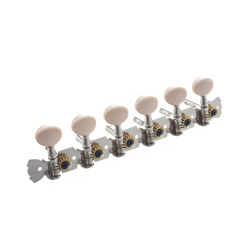 12-string-tuning-keys-6-on-a-strip-slotted-peghead 12 String Tuning Keys 6 On a Strip (Slotted Peghead)