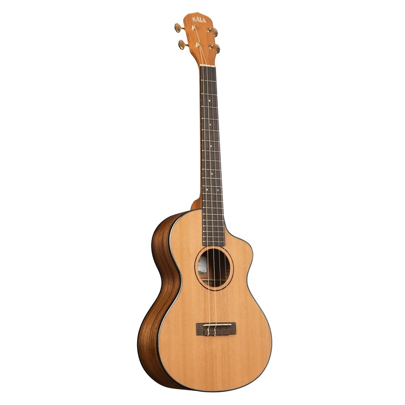 all-solid-cedar-top-trembesi-metropolitan-baritone-cutaway All Solid Cedar Top Trembesi Metropolitan Baritone Cutaway