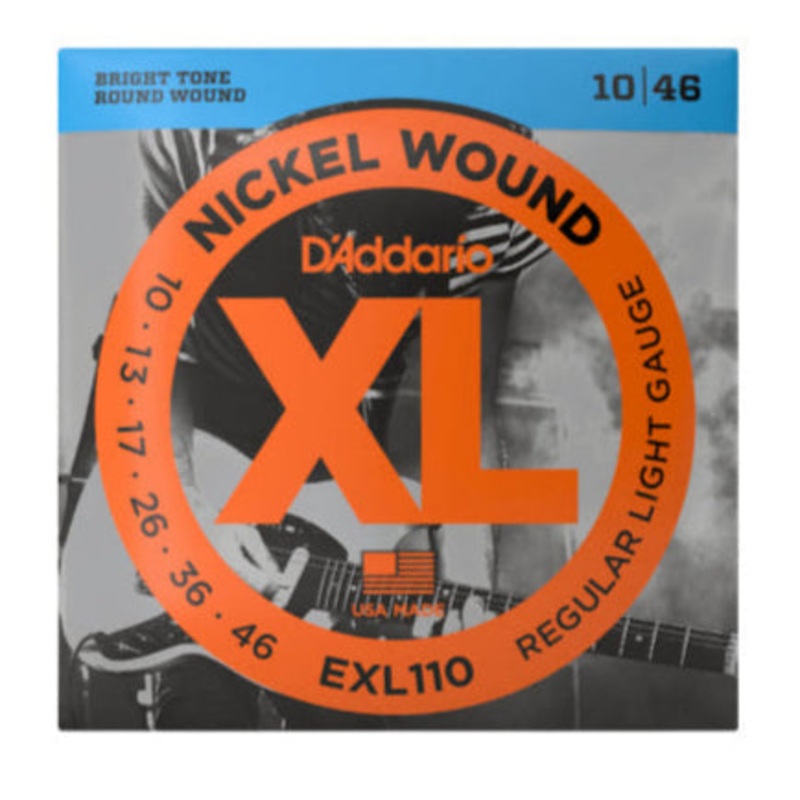 d-addario-exl110-nickel-wound-light-gauge-10-46-electric-guitar-strings D'Addario EXL110 Nickel Wound Light Gauge 10-46 Electric Guitar Strings