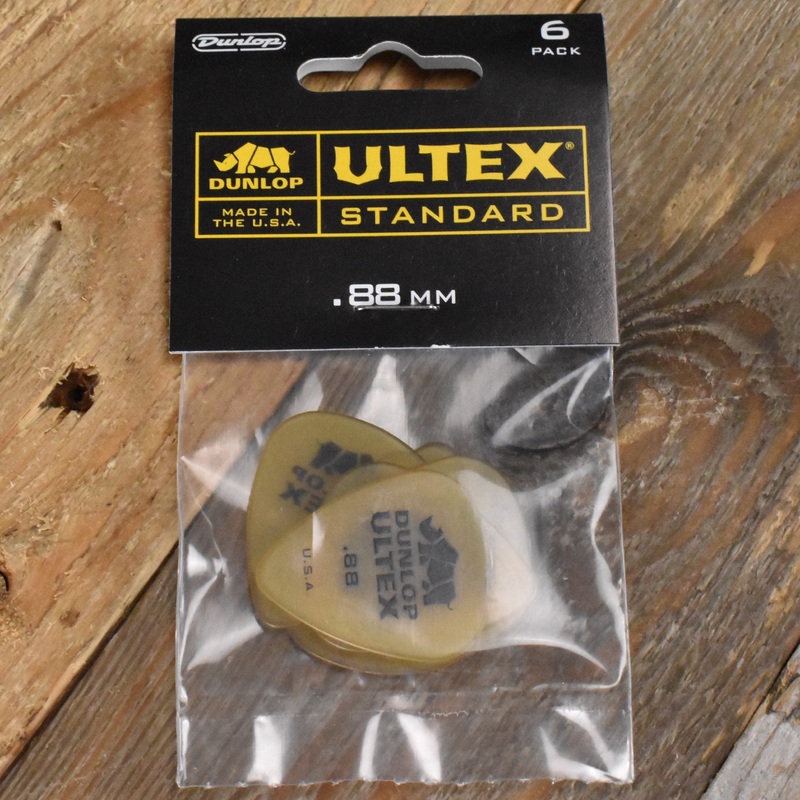 dunlop-ultex-standard-88mm-guitar-picks-6-pack-421p088 Dunlop Ultex Standard .88mm Guitar Picks - 6 Pack - 421P088