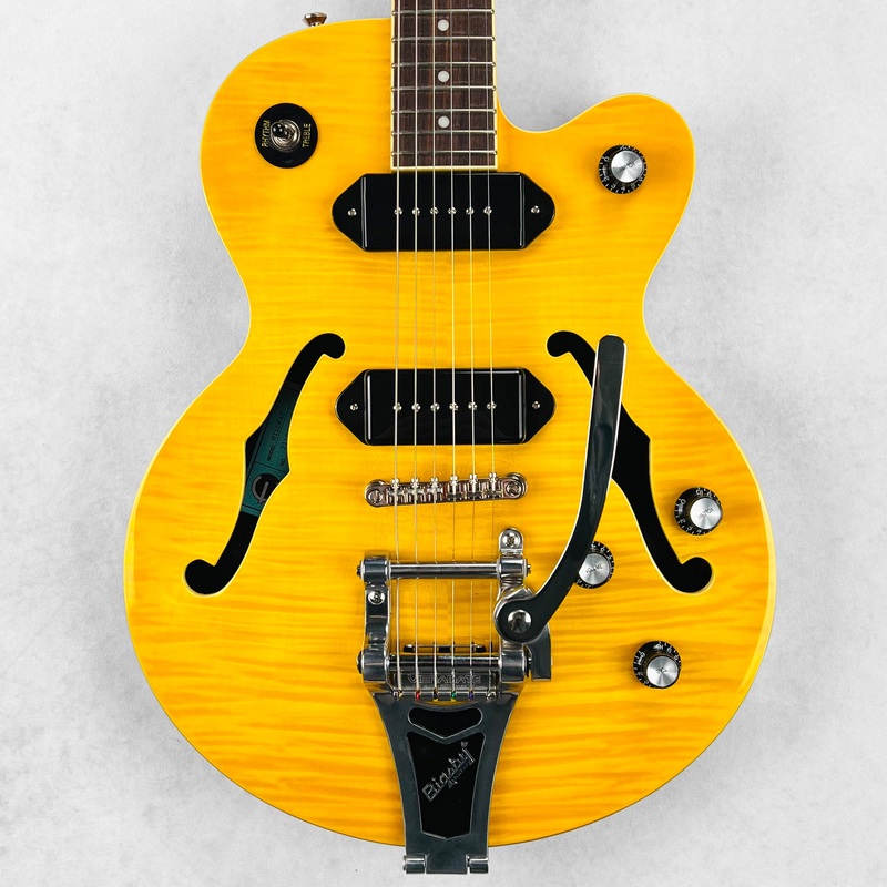epiphone-wildkat-bigsby-with-lollar-pickups-2021-antique-natural Epiphone Wildkat Bigsby with Lollar Pickups 2021 - Antique Natural