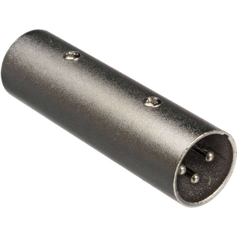 hosa-gxx-144-gender-changer-xlr3m-to-same HOSA GXX-144 Gender Changer, XLR3M to Same