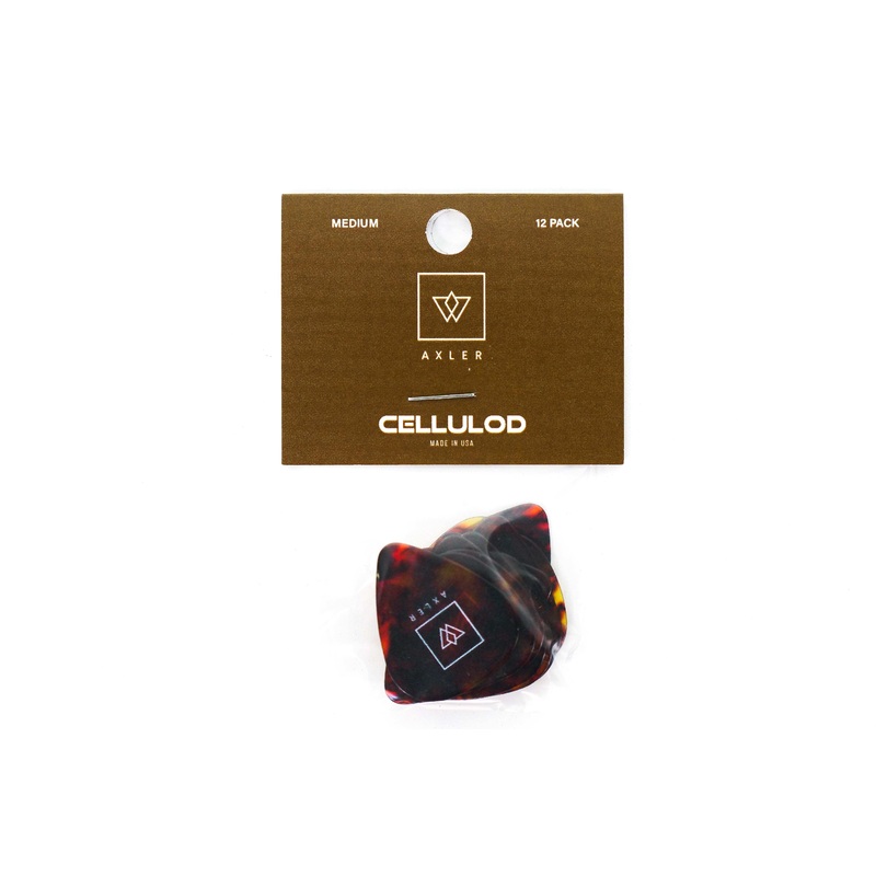 vosta-medium-celluloid-tortoise-picks-12-pack Vosta Medium Celluloid Tortoise Picks - 12 Pack