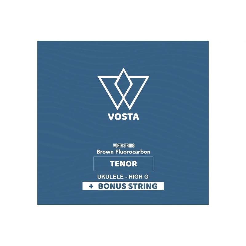 worth-brown-by-vosta-fluorocarbon-tenor-ukulele-strings-high-g-wound-low-g Worth Brown by Vosta Fluorocarbon Tenor Ukulele Strings - High G + Wound Low G