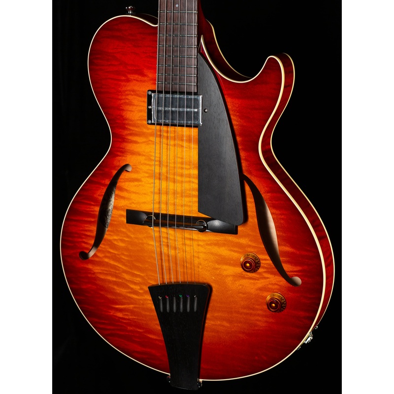 collings-eastside-jazz-lc-dark-cherry-sunburst-096 Collings Eastside Jazz LC Dark Cherry Sunburst (096)