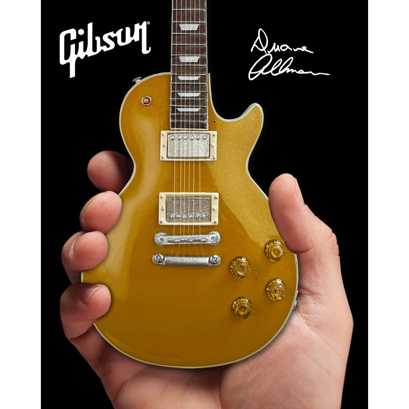 duane-allman-1957-gibson-les-paul-goldtop-mini-guitar-model Duane Allman 1957 Gibson Les Paul Goldtop Mini Guitar Model