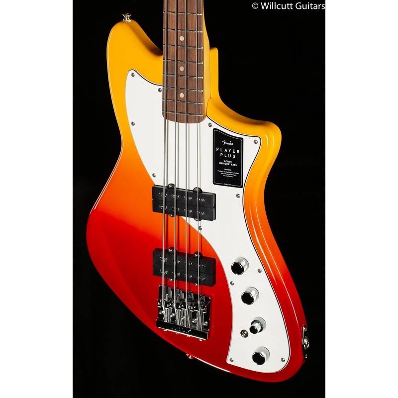 fender-player-plus-active-meteora-bass-pau-ferro-fingerboard-tequila-sunrise-bass-guitar Fender Player Plus Active Meteora Bass Pau Ferro Fingerboard Tequila Sunrise Bass Guitar