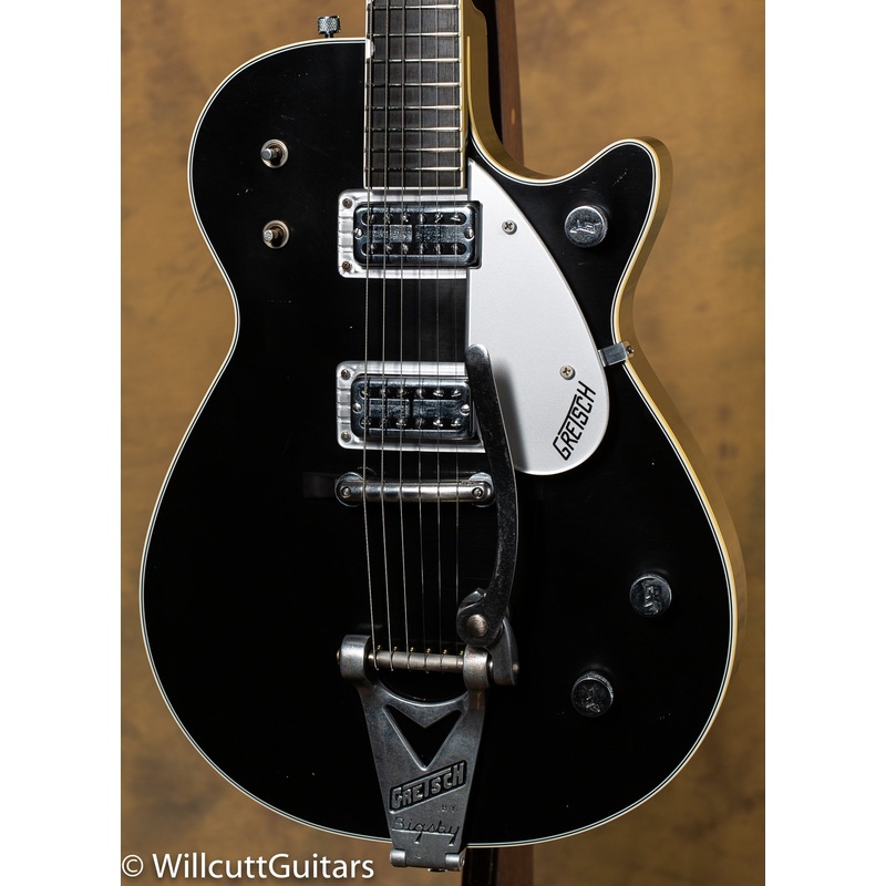 gretsch-masterbuilt-59-duo-jet-relic-black Gretsch Masterbuilt '59 Duo Jet Relic Black
