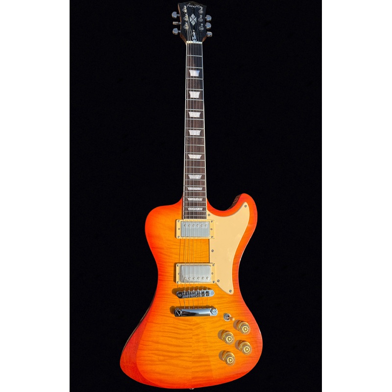 new-firefly-fffd-electric-guitar-cherry-sunburst-color NEW Firefly FFFD Electric Guitar (Cherry Sunburst Color)